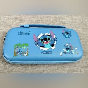Stitch Blue Nintendo switch case